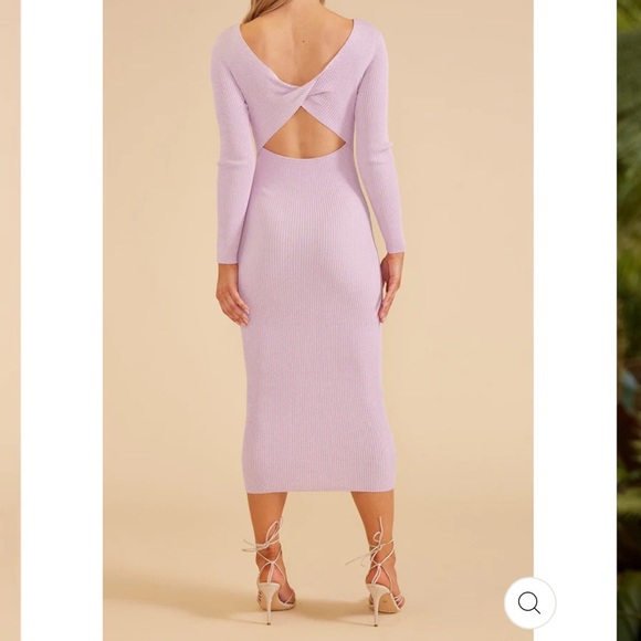 Light Purple Knit MINKPINK Dress - Picture 2 of 11